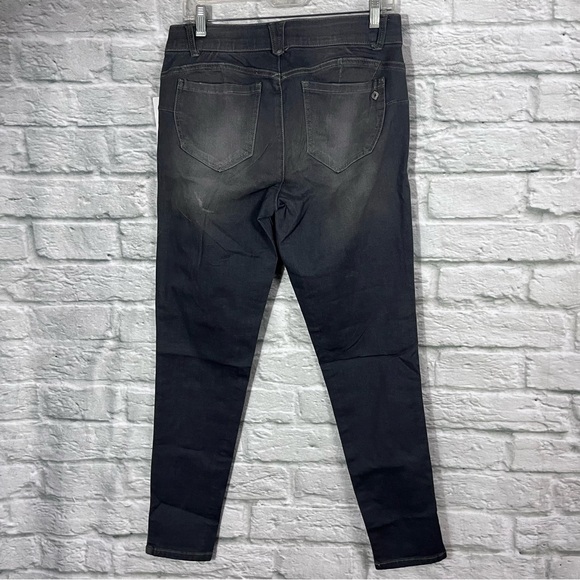NWT Democracy Size 10 Grey Mid-Rise Ab’solution Booty Lift Jegging Jeans - Picture 10 of 15